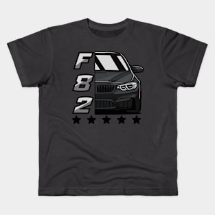 Black M4 F82 Kids T-Shirt